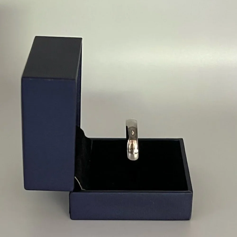 Mens Titanium Wedding Band Size 10.5